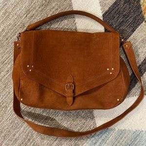 Jerome Dreyfuss Suede Raymond Crossbody Bag